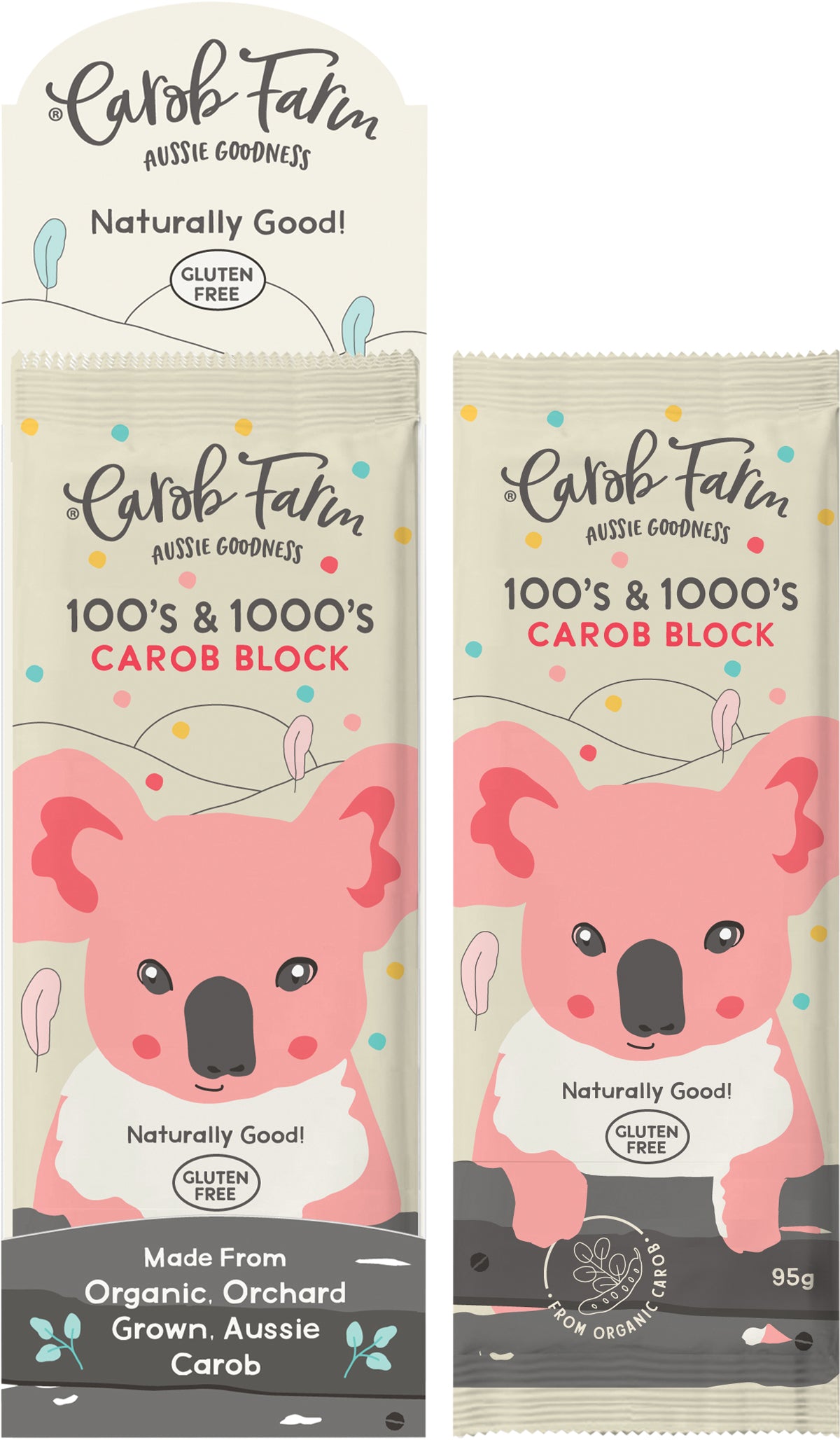 CAROB FARM Carob Block 100's & 1000's x 12