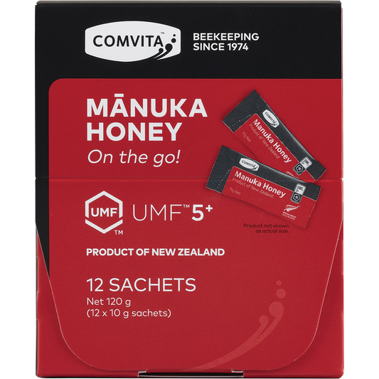 Comvita Manuka Honey On The Go UMF 5+ 24 x 12pk