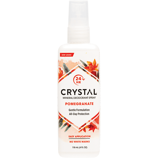Crystal Deodorant Spray Pomegranate
