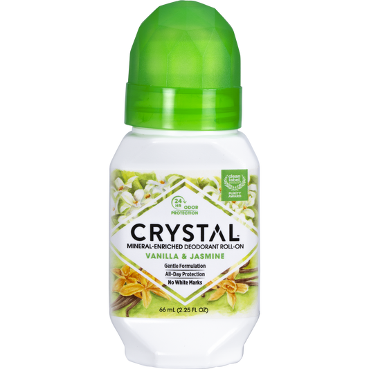 Crystal Roll-On Deodorant Vanilla Jasmine