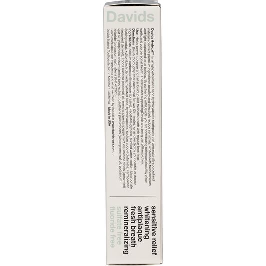 Davids Hydroxi Toothpaste  Sensitive + Whitening Peppermint