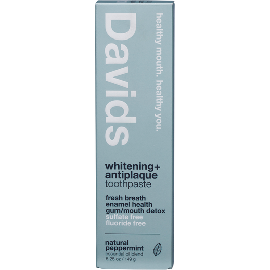 Davids Hydroxi Toothpaste  Whitening + Antiplaque Peppermint
