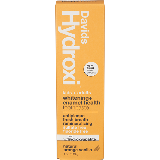Davids Hydroxi Toothpaste  Whitening + Antiplaque Orange + Vanilla