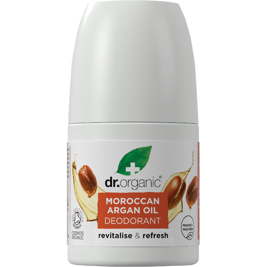 Dr. Organic Roll-On Deodorant Moroccan Argan Oil