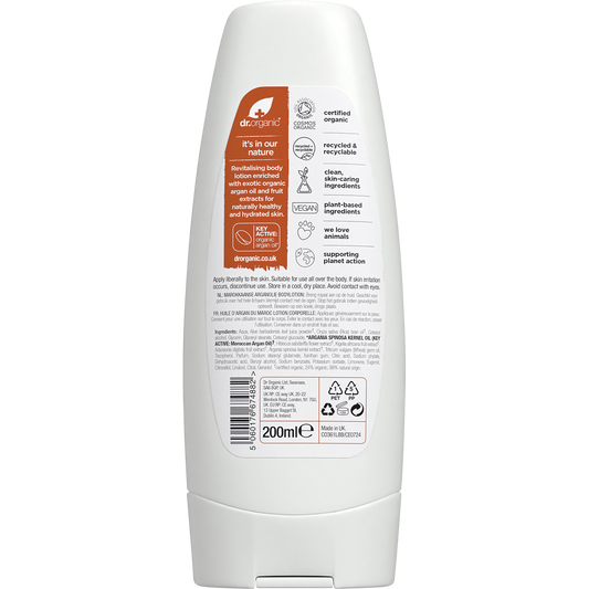 Dr. Organic Body Lotion Moroccan Argan Oil