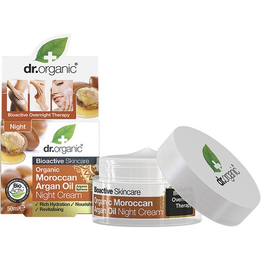 Dr. Organic Night Cream Moroccan Argan Oil