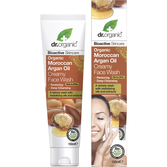 Dr. Organic Face Wash Moroccan Argan Oil