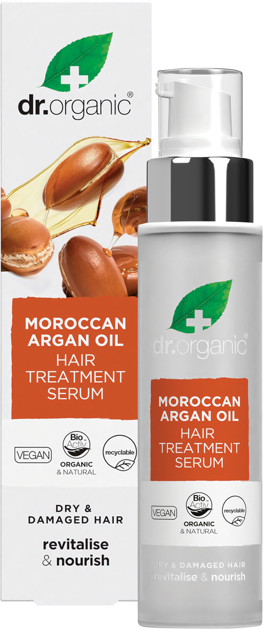 Dr. Organic Hair Treatment Serum Moroccan Argan Oil