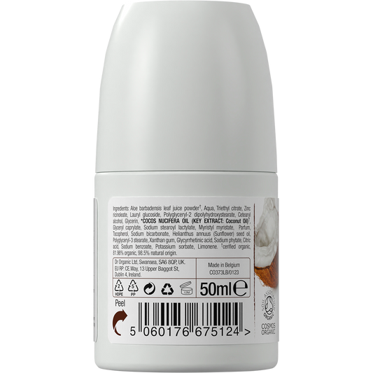 Dr. Organic Roll-On Deodorant Coconut Oil