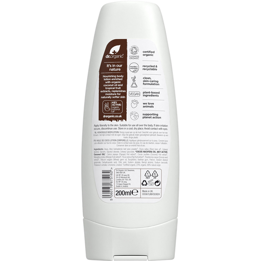 Dr. Organic Skin Lotion Coconut Oil