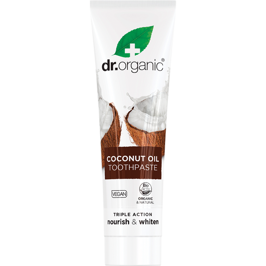 Dr. Organic Toothpaste Whitening Coconut Oil