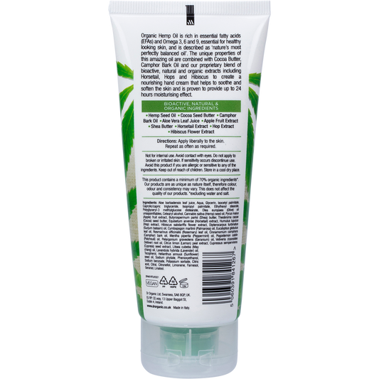 Dr. Organic Hand Cream Hemp Oil