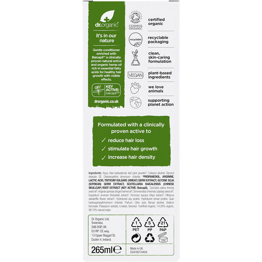 Dr. Organic Rescue & Restore Conditioner Hemp Oil