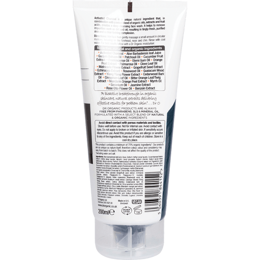 Dr. Organic Face Wash Activated Charcoal