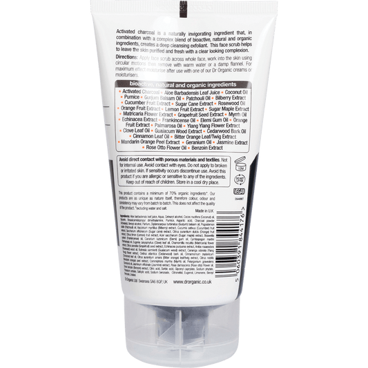 Dr. Organic Face Scrub Charcoal