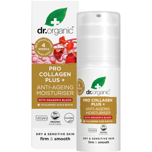 Dr. Organic Pro Collagen Plus+ Anti Ageing Moisturiser Dragon Blood