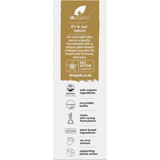 Dr. Organic Pro Collagen Plus+ Booster Serum Soapbark
