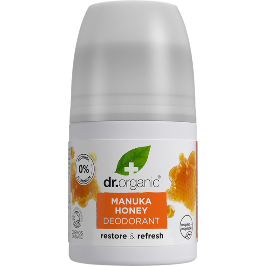 Dr. Organic Roll-On Deodorant Manuka Honey