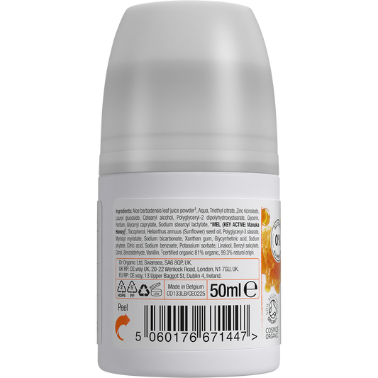 Dr. Organic Roll-On Deodorant Manuka Honey