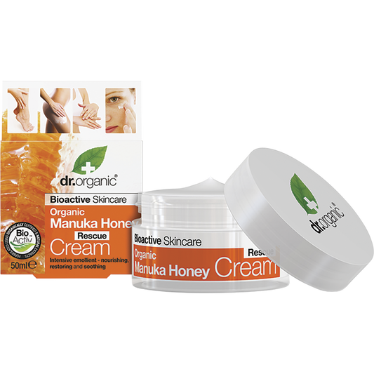 Dr. Organic Rescue Cream Manuka Honey