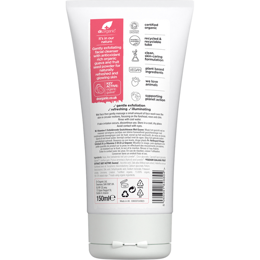 Dr. Organic Exfoliating Face Wash Organic Guava