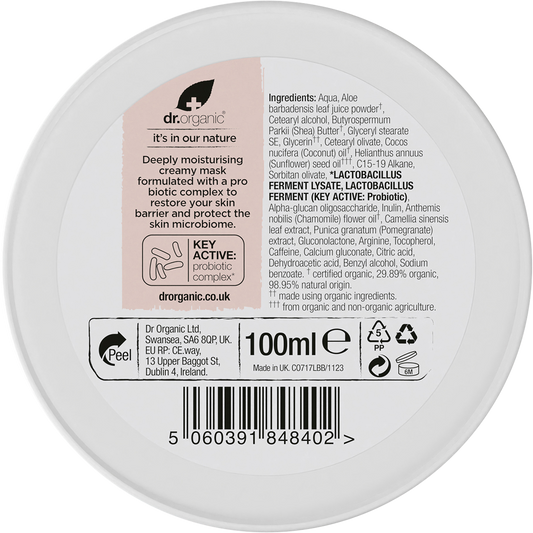 Dr. Organic Skin Calm Probiotic Recovery Mask