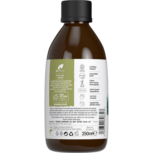 Dr. Organic Castor Oil 100% Pure