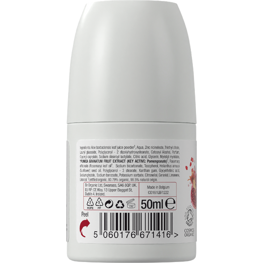Dr. Organic Roll-On Deodorant Pomegranate