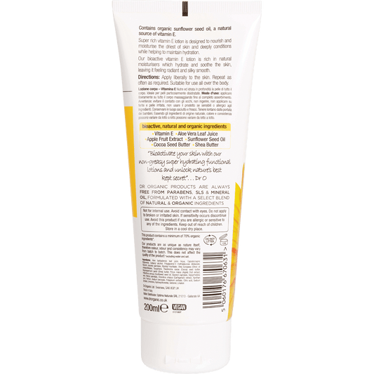 Dr. Organic Body Lotion Vitamin E