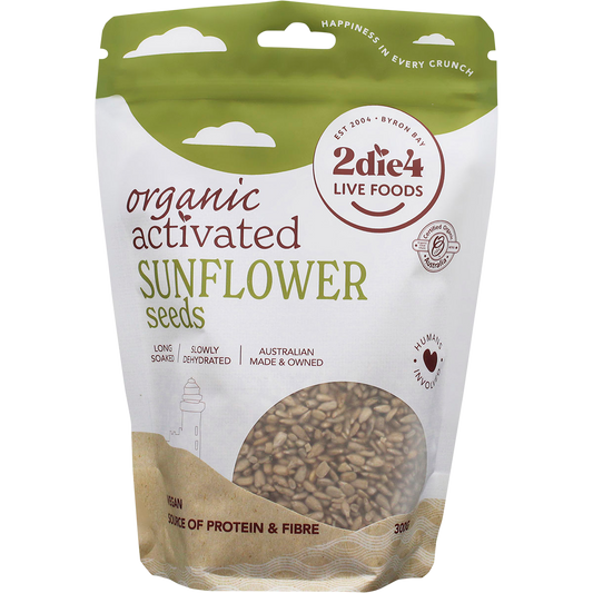 2die4 Live Foods Organic Activated Sunflower Seed