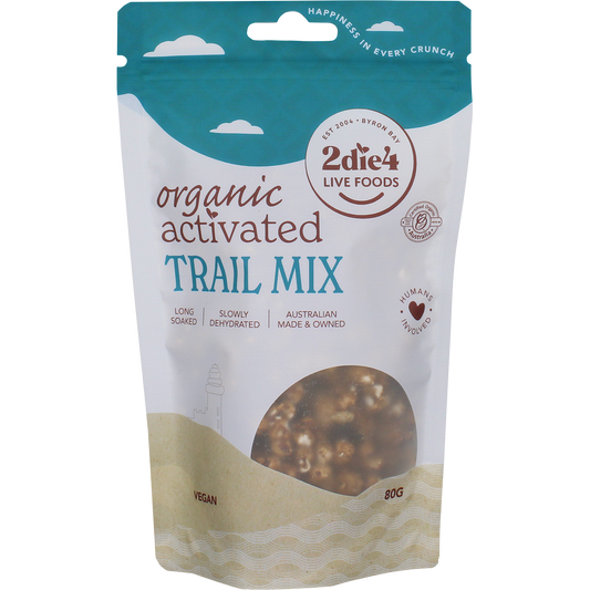 2die4 Live Foods Organic Activated Trail Mix 80g