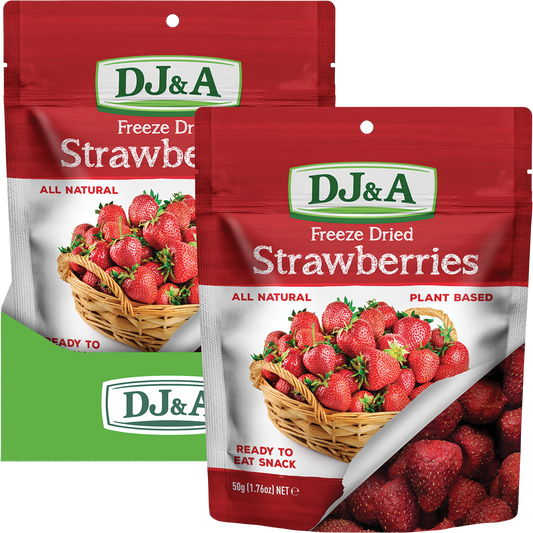 DJ&A Freeze Dried Strawberries