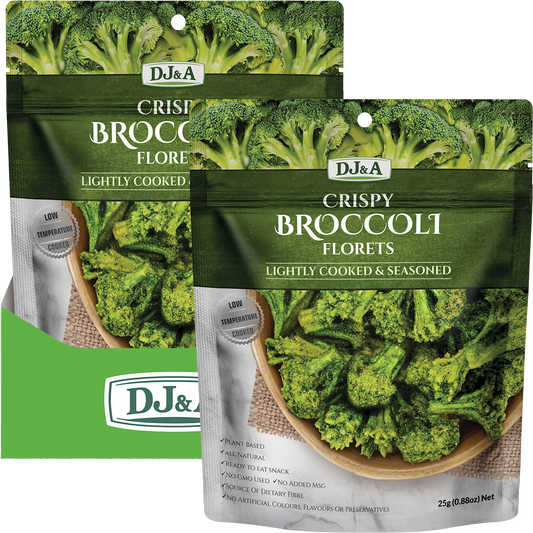 DJ&A Crispy Broccoli Florets - Box of 12
