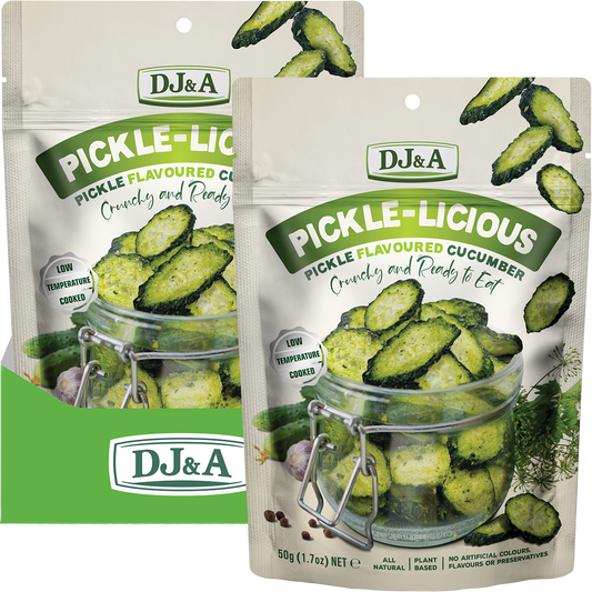 DJ&A Pickle-Licious Pickle Flavoured Cucumber - Box of 9