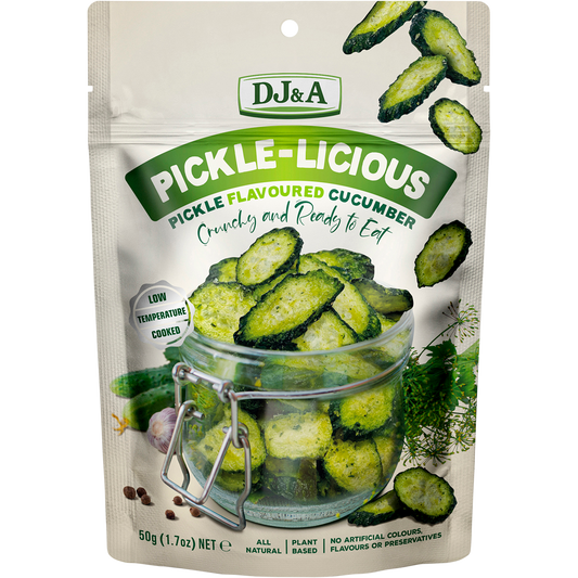 DJ&A Pickle-Licious Pickle Flavoured Cucumber - Box of 9