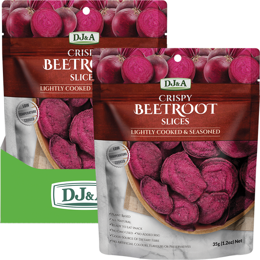 DJ&A Crispy Beetroot Slices - Box of 10
