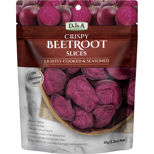 DJ&A Crispy Beetroot Slices - Box of 10