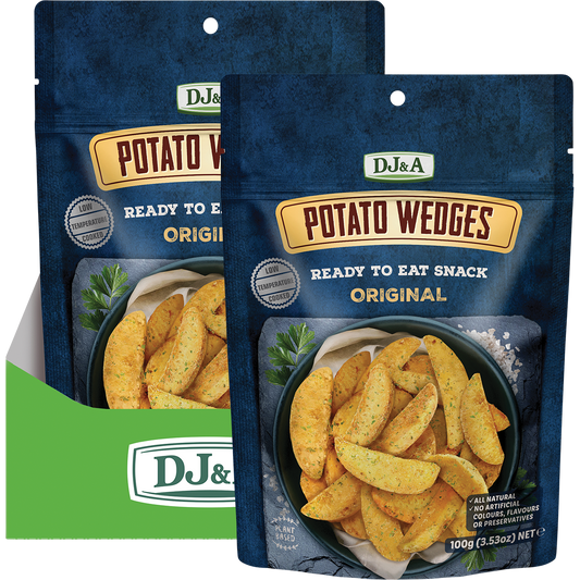 DJ&A Potato Wedges Original - Box of 9