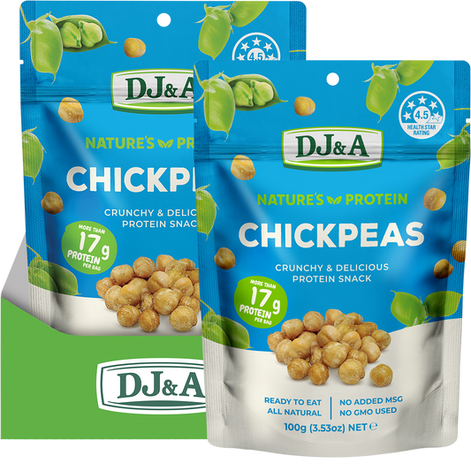 DJ&A Nature's Protein Chickpeas - Box of 12