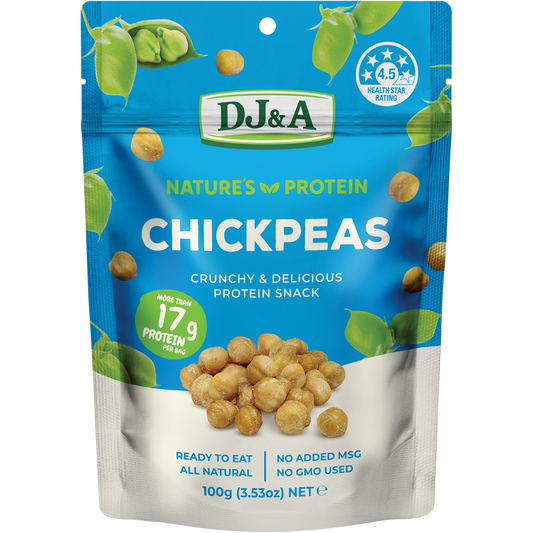 DJ&A Nature's Protein Chickpeas - Box of 12