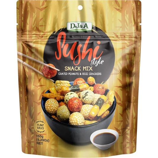 DJ&A Sushi Style Snack Mix - Box of 9