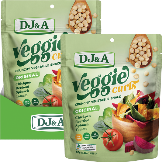 DJ&A Veggie Curls Original - Box of 9
