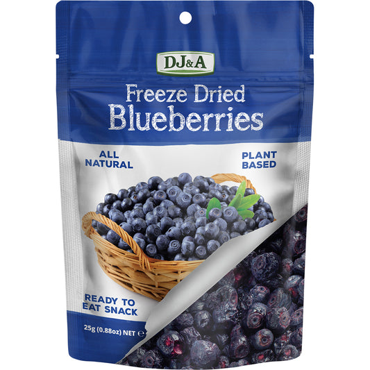 DJ&A Freeze Dried Blueberries 10 x 25g