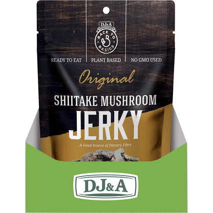 DJ&A Shiitake Mushroom Jerky Original 12 x 60g