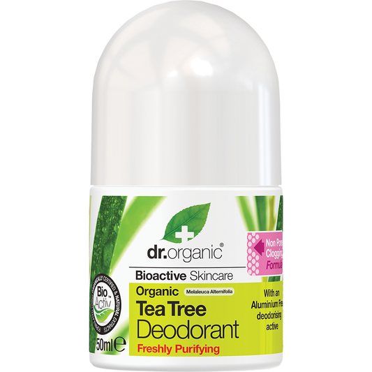 Dr. Organic Roll-On Deodorant Tea Tree