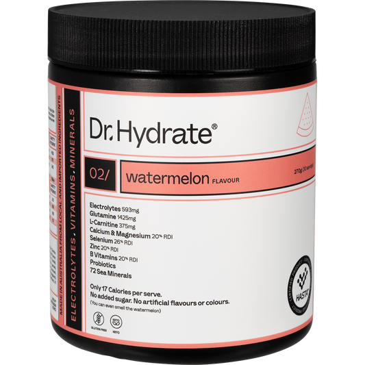 Dr Hydrate All-In-One Hydration Drink Hasta Cert Watermelon