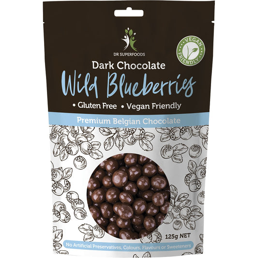 DR SUPERFOODS Wild Blueberries Dark Chocolate x 1