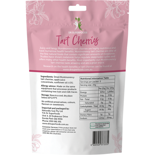 Dr Superfoods Dried Tart Cherries