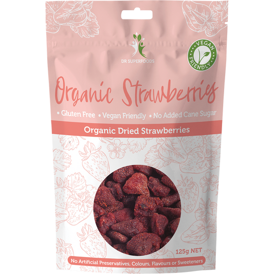 Dr Superfoods Dried Strawberries Organic