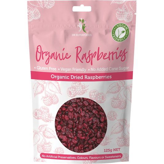 Dr Superfoods Dried Raspberries Organic